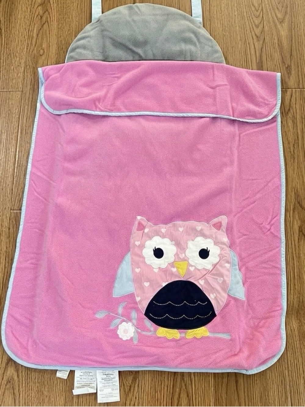 Back to school POTTERY BARN KIDS Owl Nap Mat SLEEPING BAG